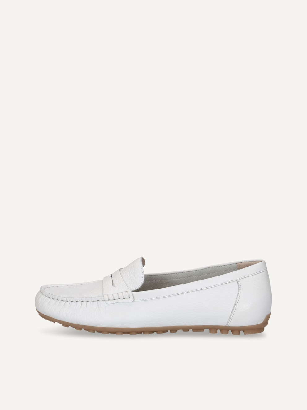 Caprice, Mocassin en cuir - blanc WHITE DEER, image 1 sur 5