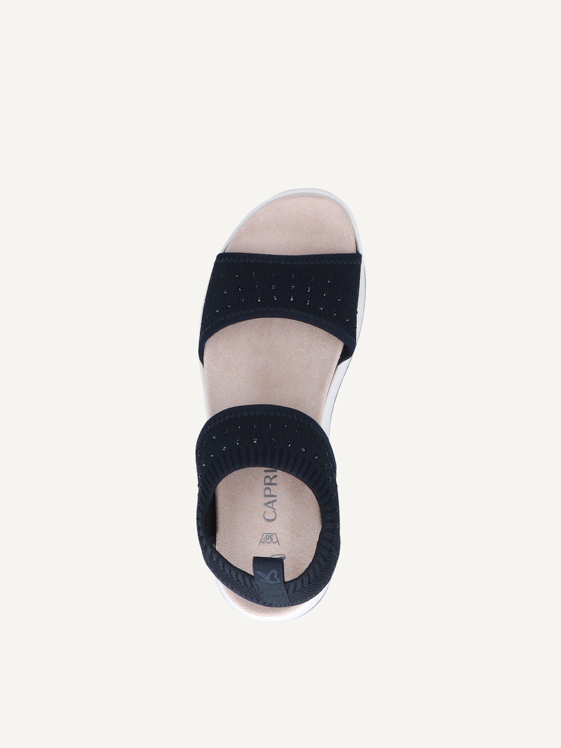Caprice, Sandal - blue OCEAN KNIT, image 5 of 5