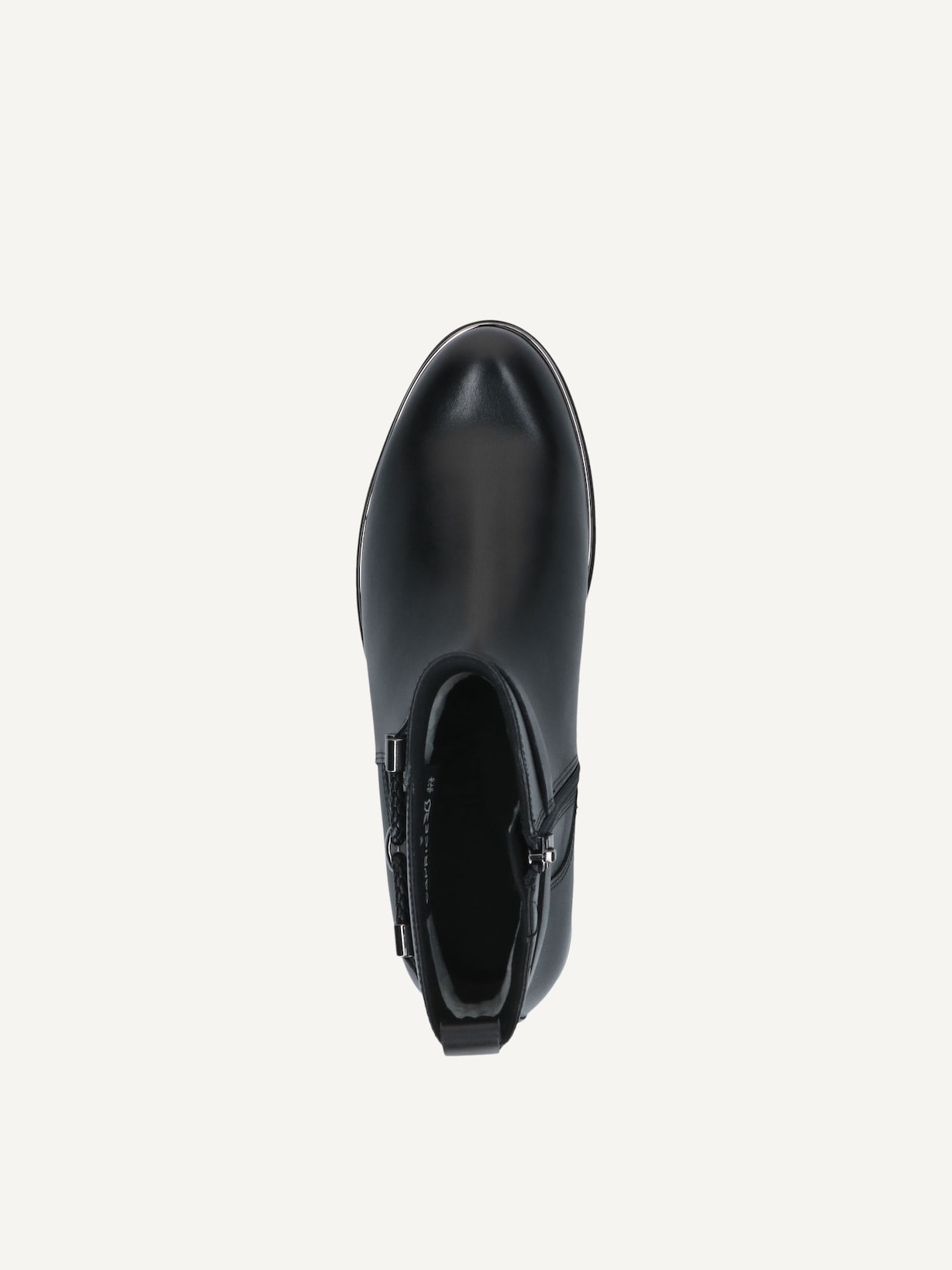 Caprice, Bottine en cuir - noir BLACK NAPPA, image 4 sur 5
