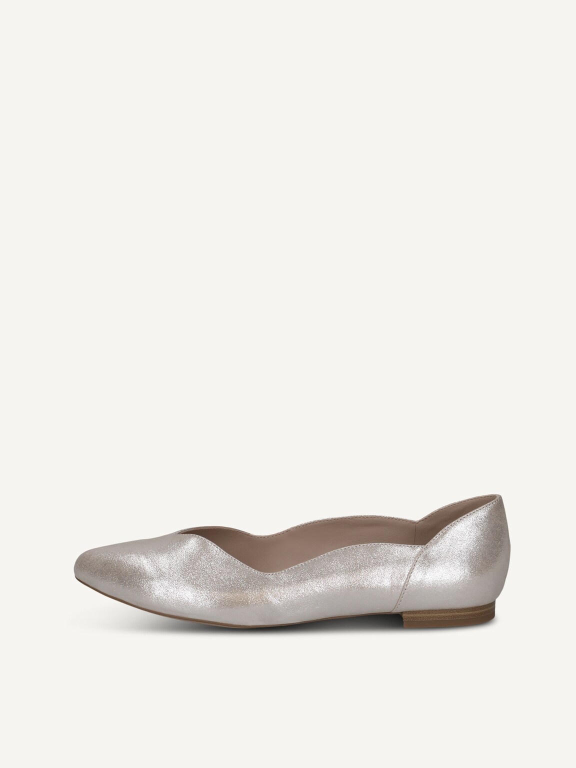 Caprice, Leather Pumps - brown TAUPE METALLIC, image 3 of 6