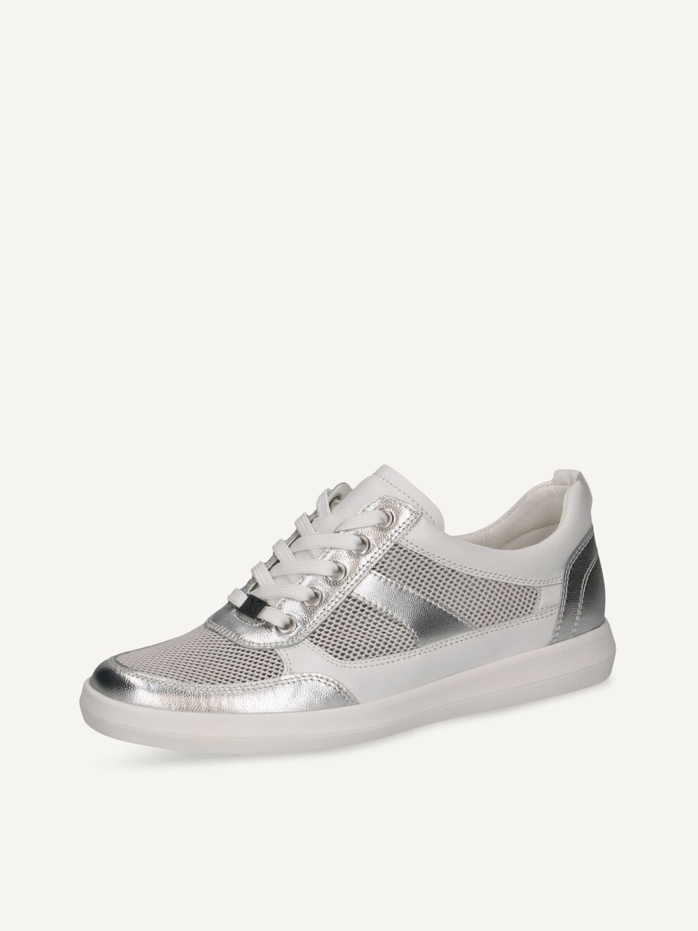 Caprice, Basket - blanc WHITE/SILVER, image 2 sur 5