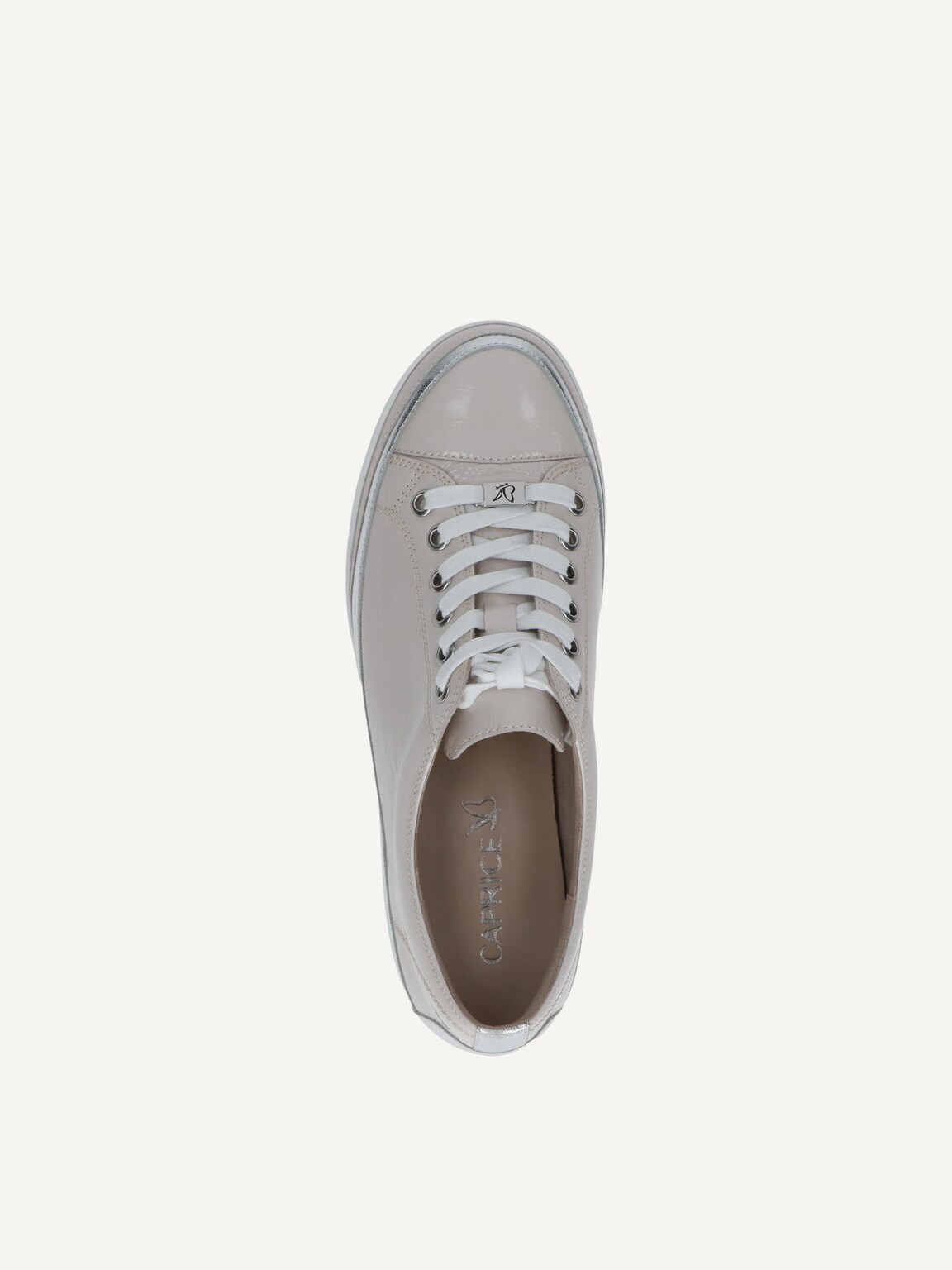 Caprice, Leather Sneaker - white SNOW COMB, image 5 of 5