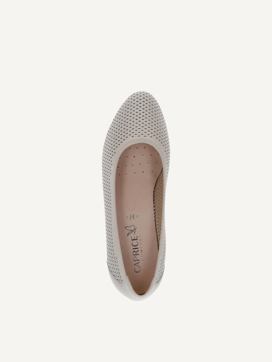Caprice, Leather Pumps - beige CREAM NAPPA, image 5 of 5