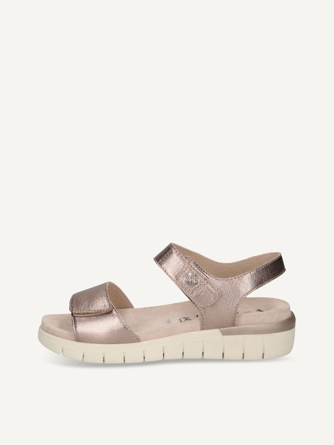 Caprice, Leather Sandal - brown TAUPE METALLIC, image 2 of 5