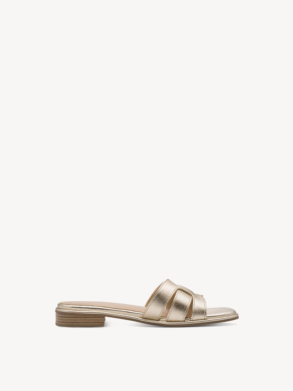 Marco Tozzi, Pantolette GOLD, billede 6 af 6