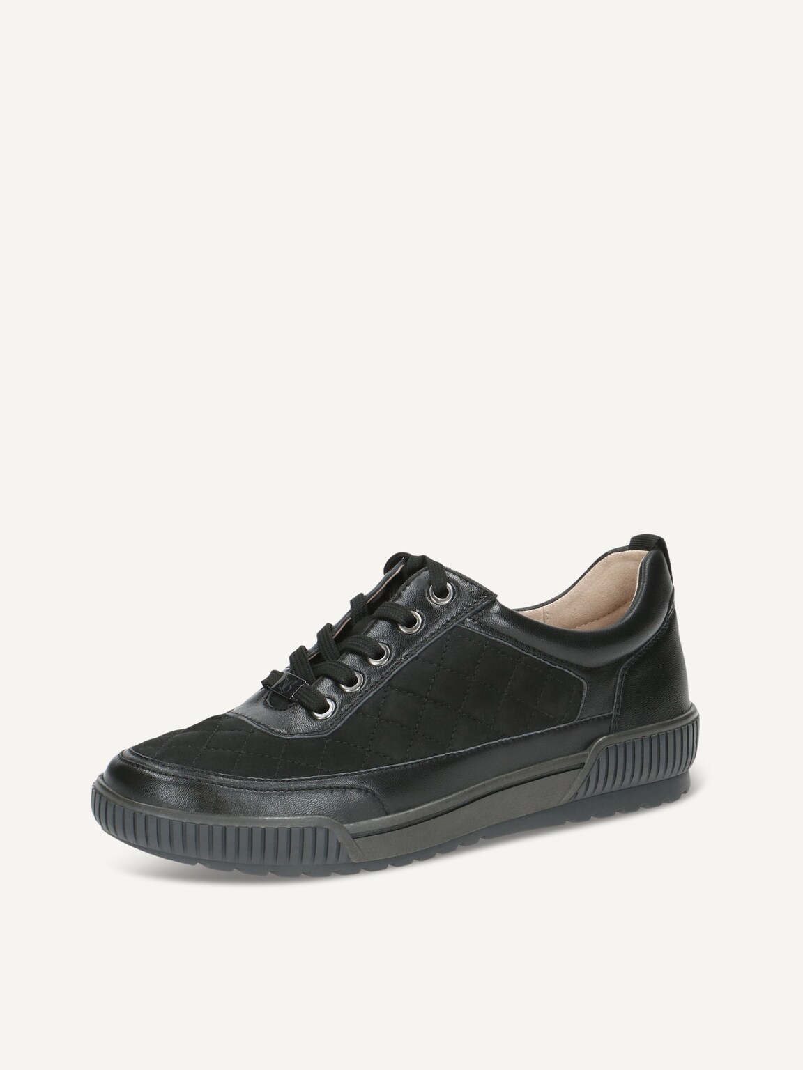 Caprice, Leather Sneaker - black BLACK COMB, image 1 of 5