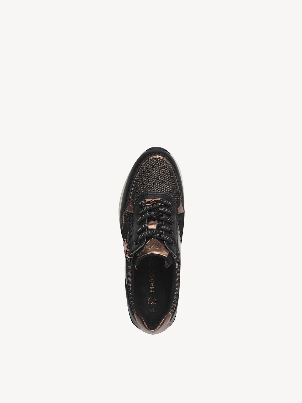 Marco Tozzi, Sneaker - nero BLACK/COPPER, immagine 4 di 7