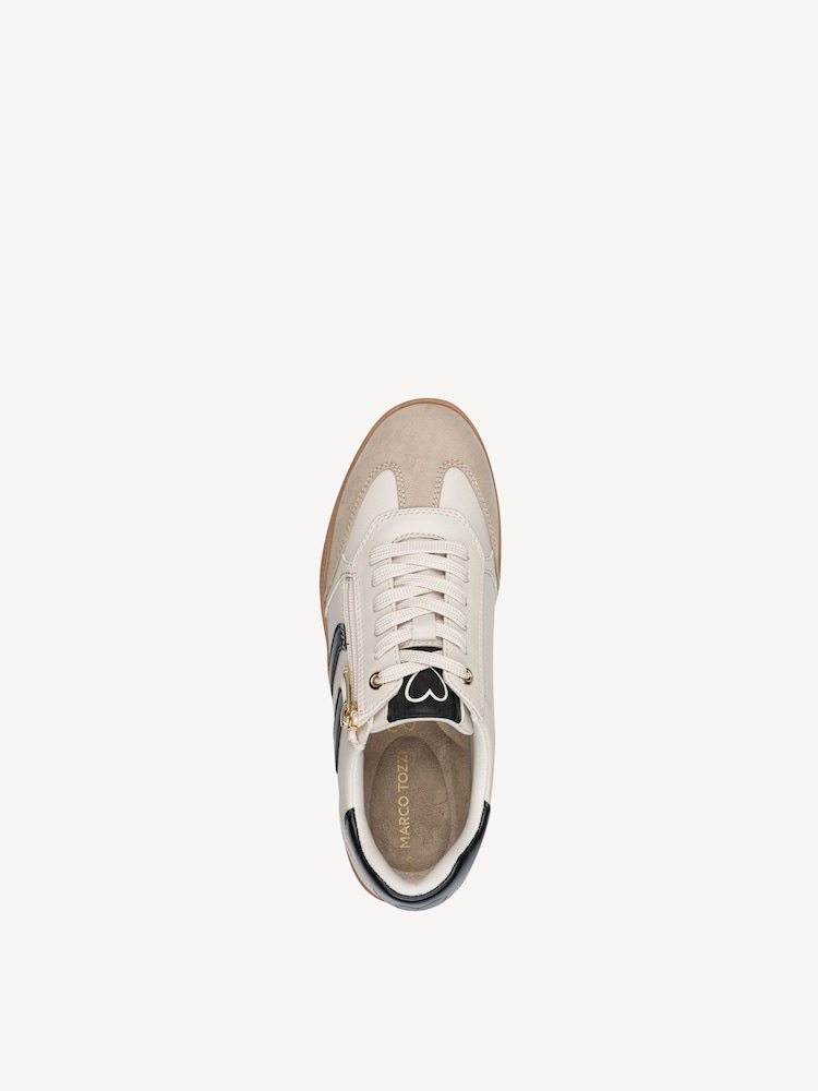 Marco Tozzi, Sneaker - beige IVORY COMB, immagine 3 di 6
