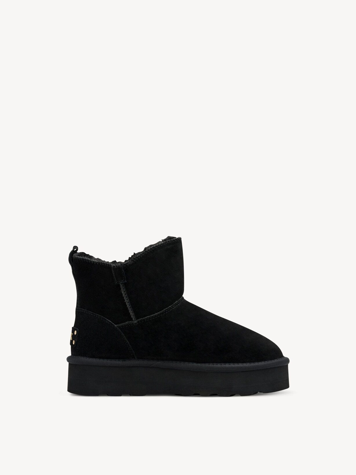 Marco Tozzi, Lederstiefelette - schwarz Warmfutter BLACK, Bild 6 von 6