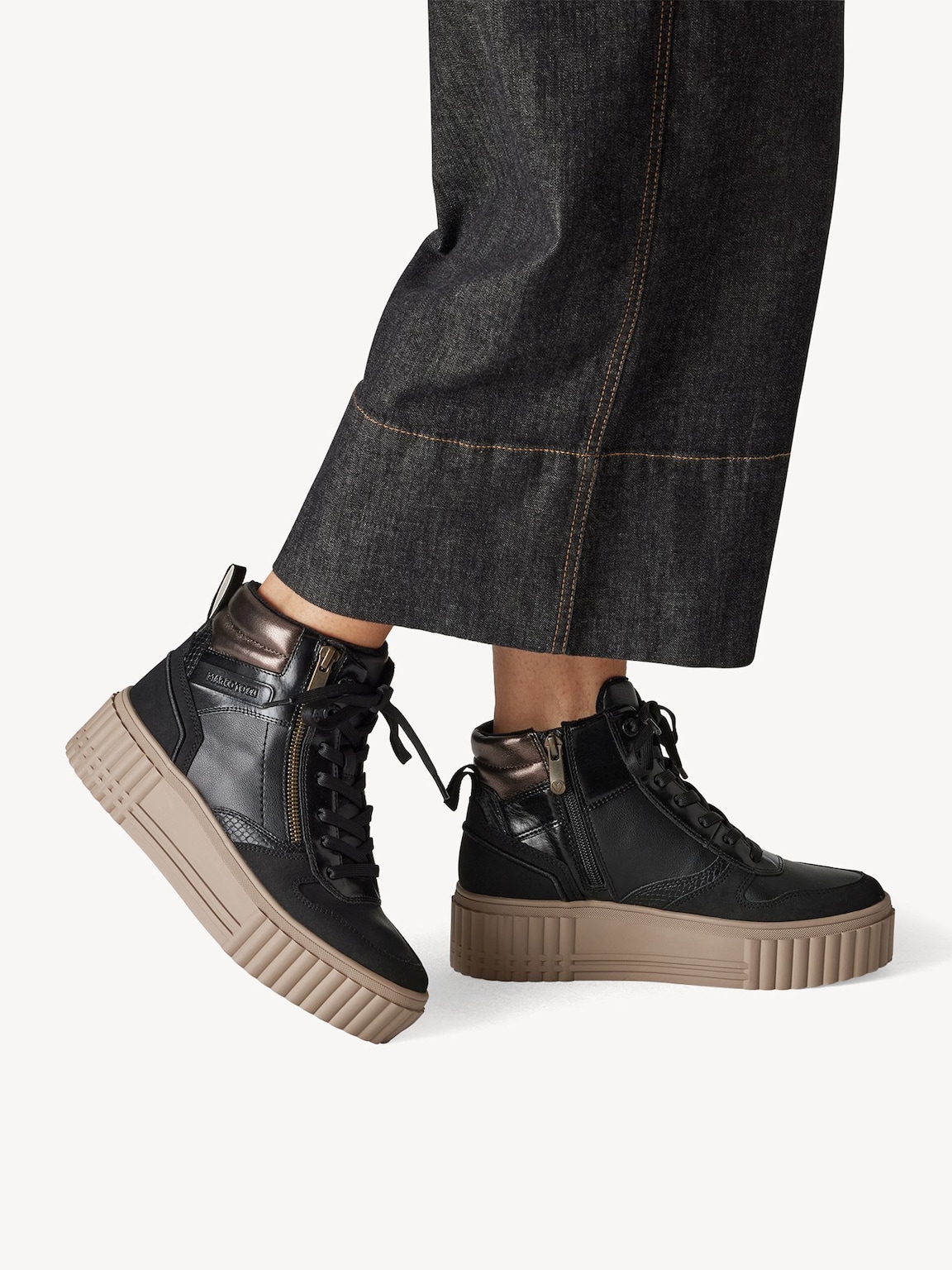 Marco Tozzi, Bootie - black, BLACK COMB, Image 2 of 7