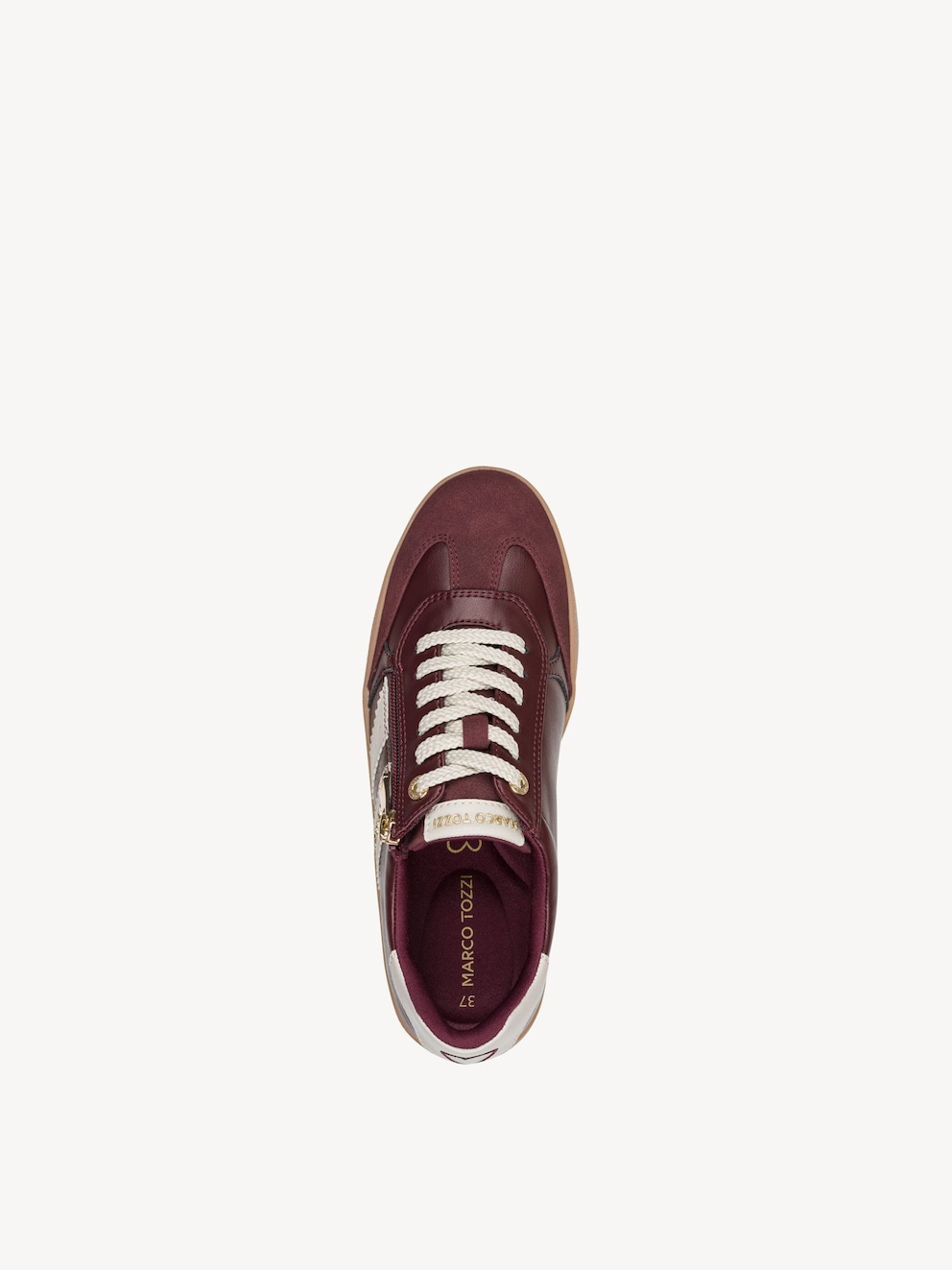 Marco Tozzi, Sneaker - rot BORDEAUX COMB, Bild 5 von 6