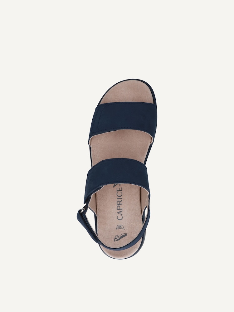 Caprice, Sandale en cuir - bleu OCEAN NUBUC, image 5 sur 6