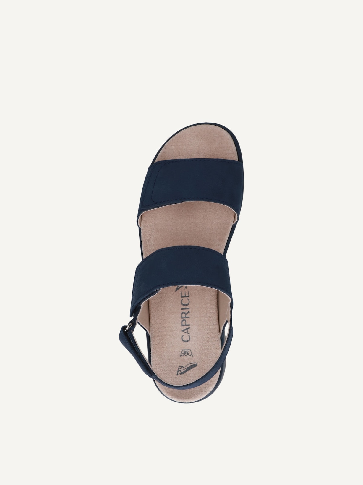 Caprice, Sandale en cuir - bleu OCEAN NUBUC, image 5 sur 6