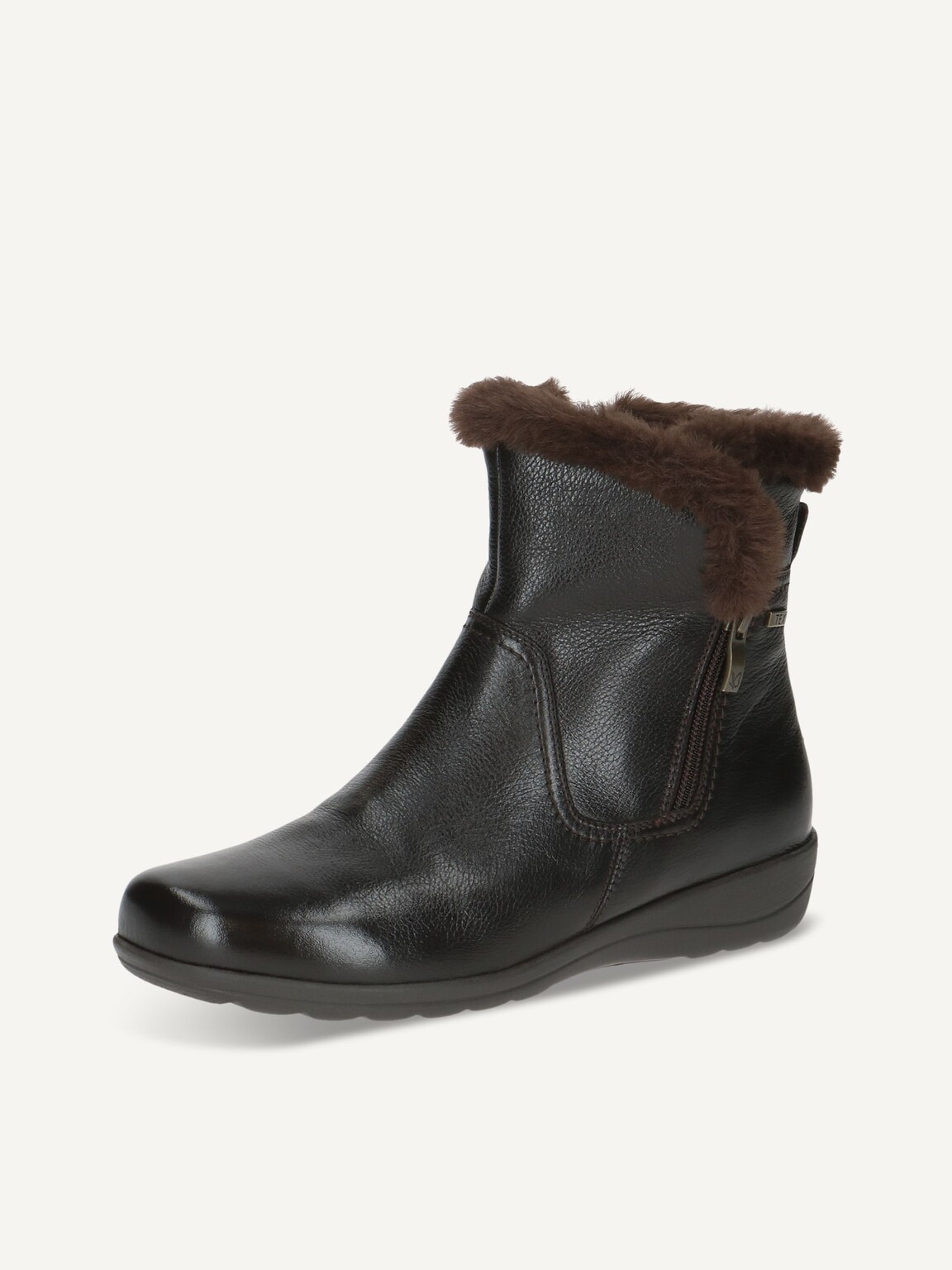 Caprice, Bootie - brown warm lining DK BROWN NAPPA, image 1 of 5