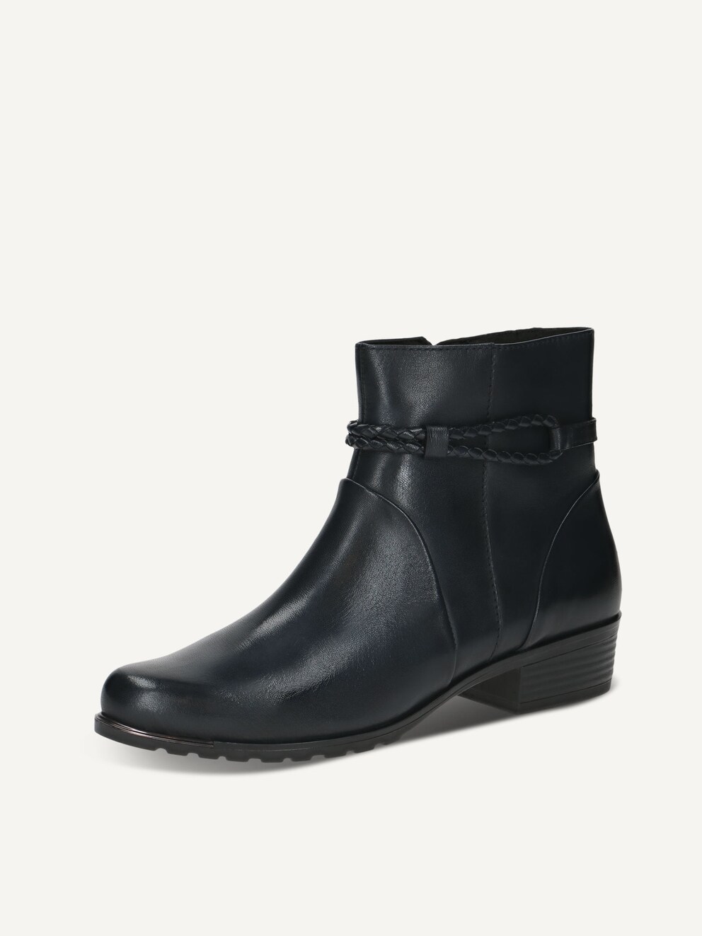 Caprice, Leather Bootie - blue OCEAN NAPPA, image 1 of 6