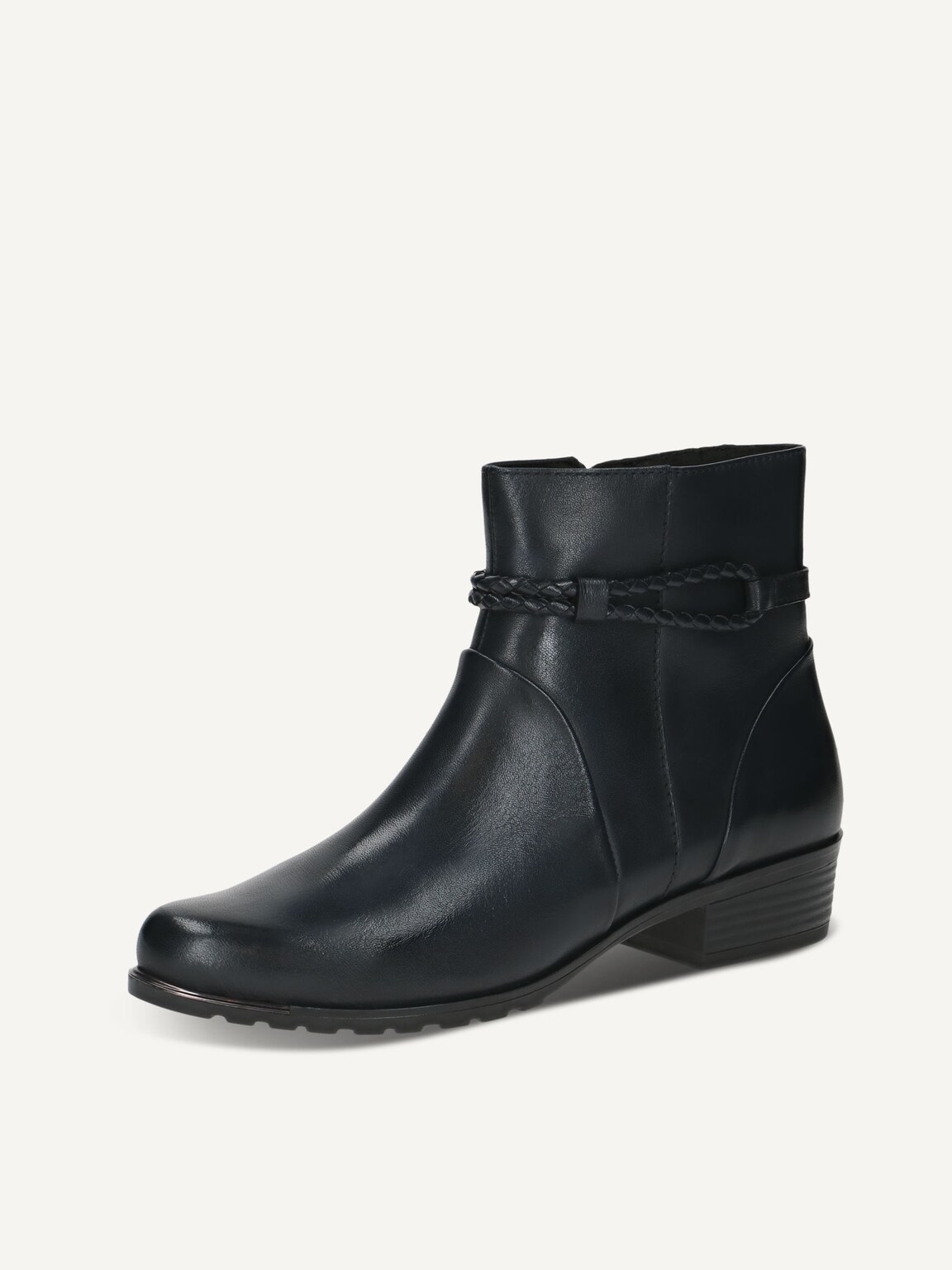 Caprice, Leather Bootie - blue OCEAN NAPPA, image 1 of 6