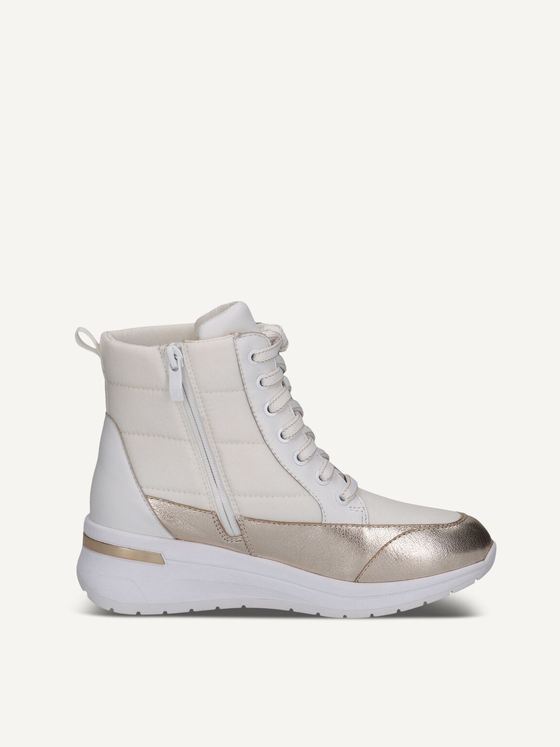 Caprice, Bootie - white warm lining WHITE COMB, image 3 of 5