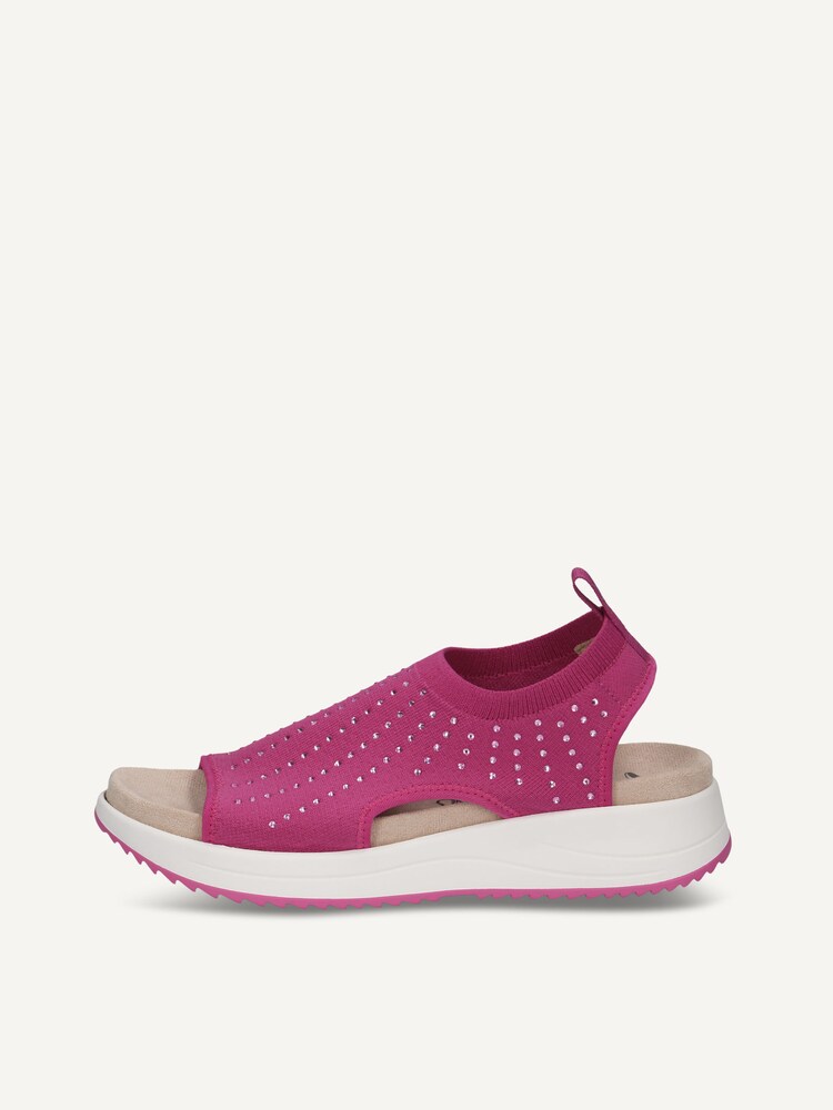 Caprice, Sandal - pink PINK KNIT, image 3 of 6