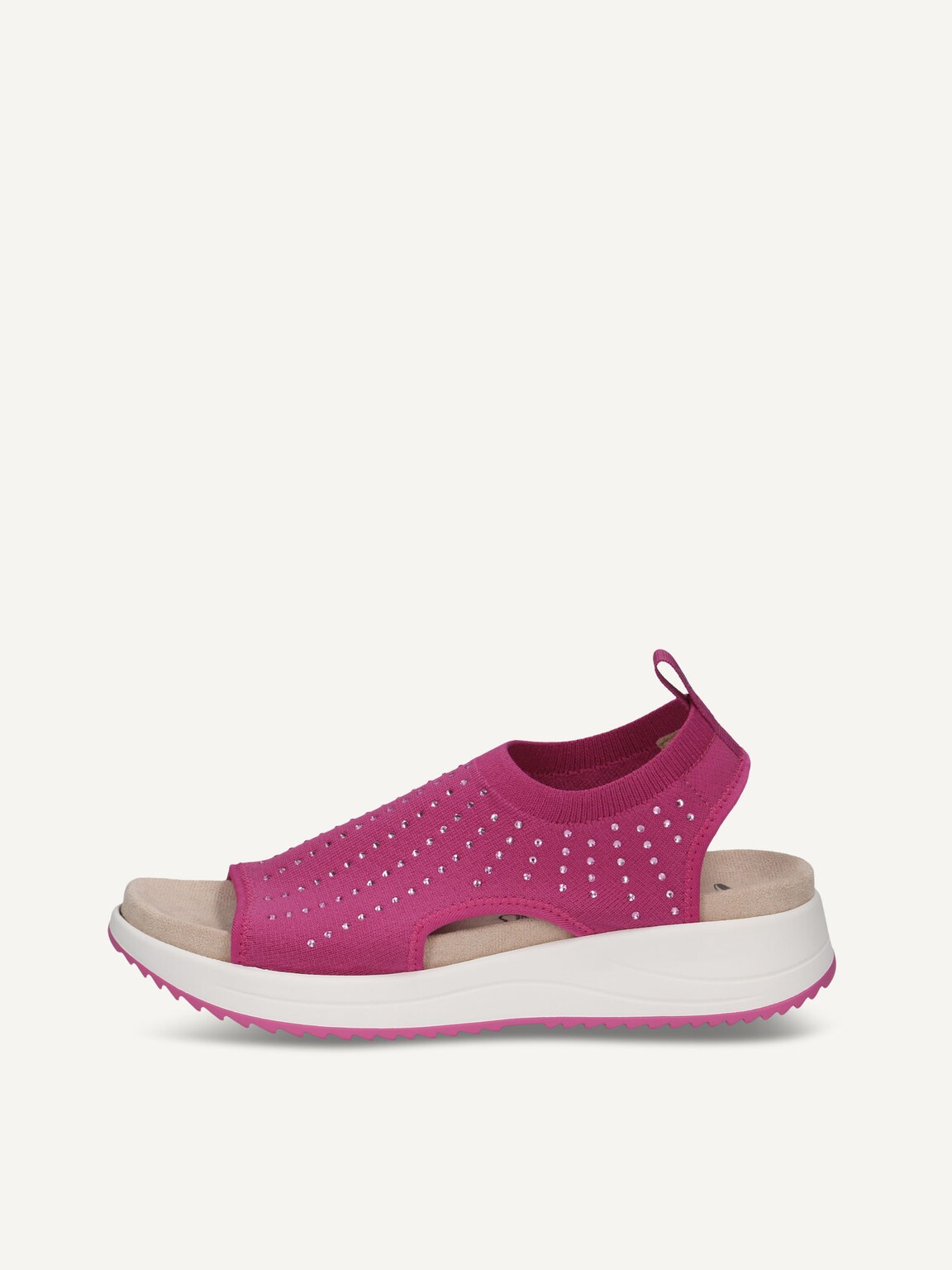 Caprice, Sandal - pink PINK KNIT, image 3 of 6