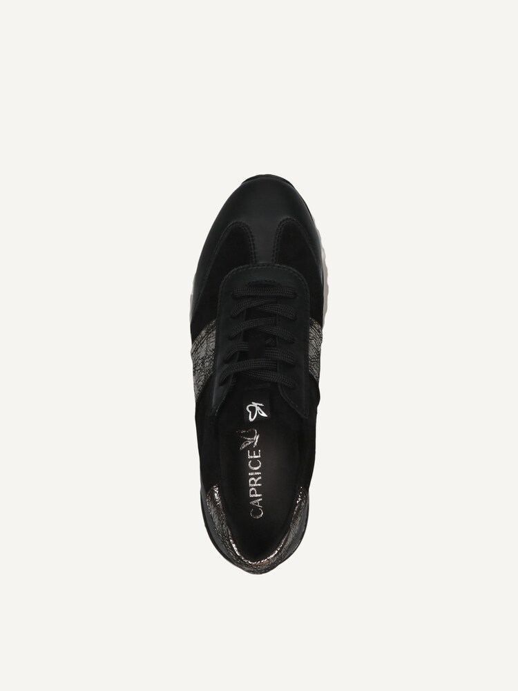 Caprice, Basket en cuir - noir BLACK COMB, image 4 sur 5