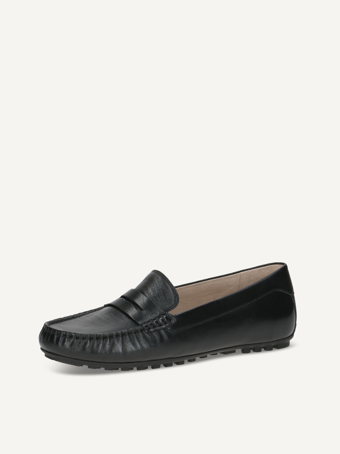 Caprice, Leather Moccasin - black BLACK NAPPA, image 1 of 5