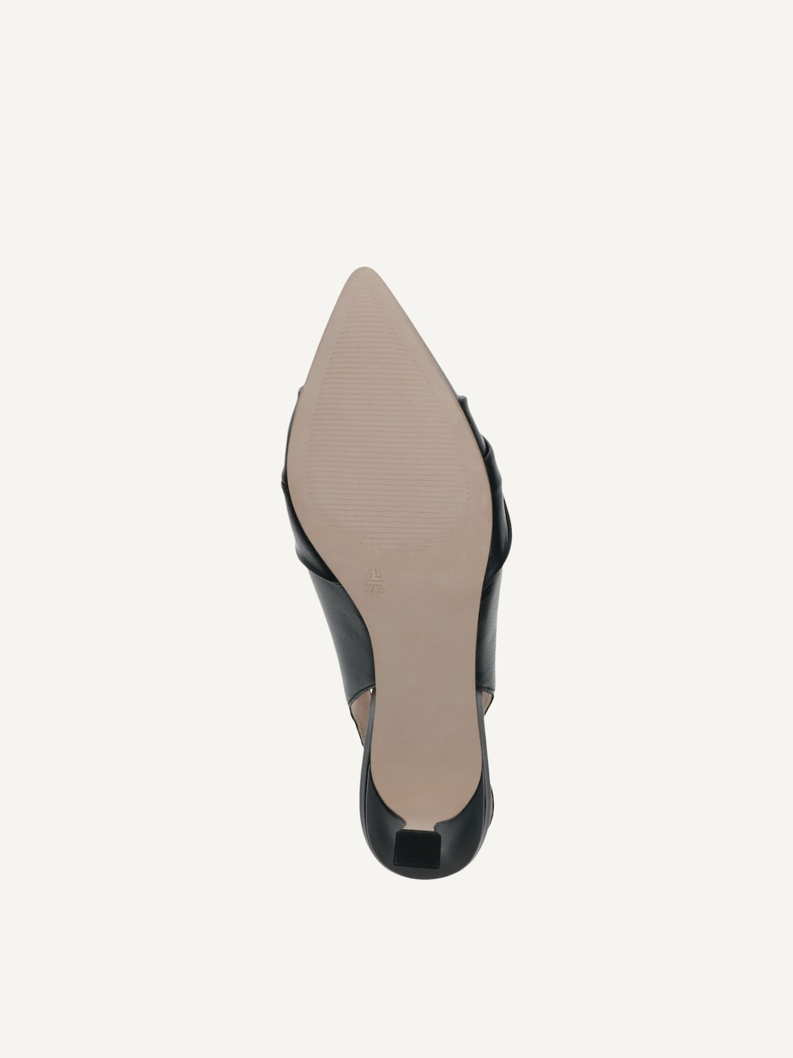 Caprice, Leather sling pumps - blue OCEAN NAPPA, image 4 of 5