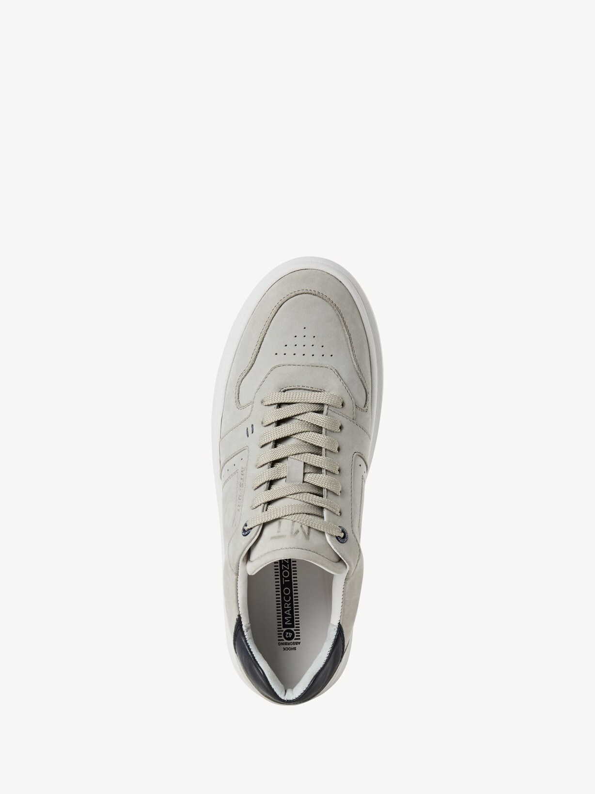Marco Tozzi, Ledersneaker - grau LT.GREY, Bild 5 von 6