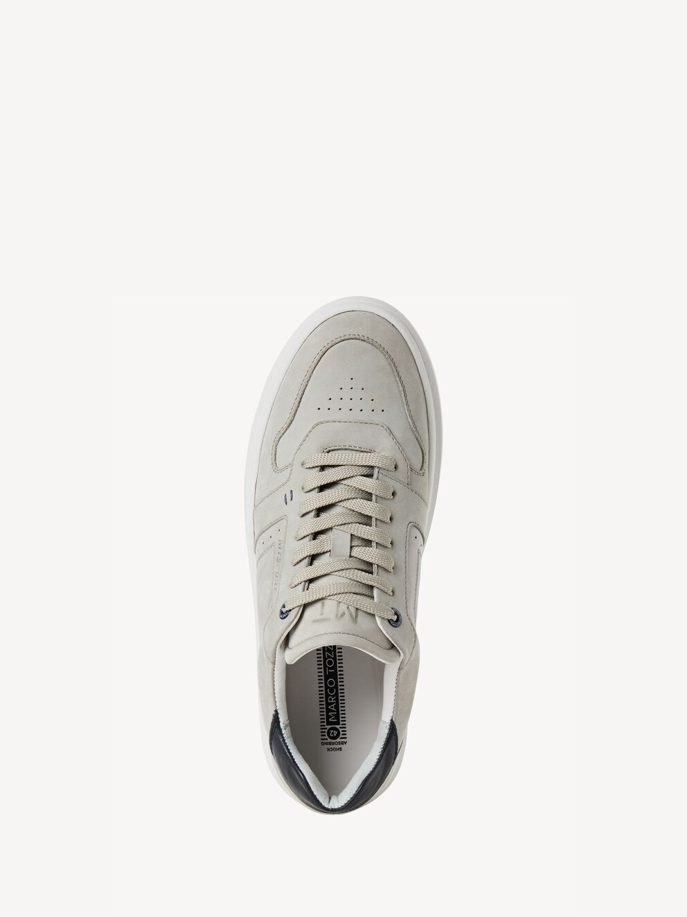 Marco Tozzi, Ledersneaker - grau LT.GREY, Bild 5 von 6