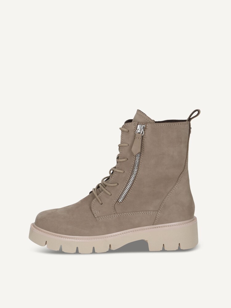 Caprice, Leather Bootie - beige TAUPE NUBUC, image 3 of 6