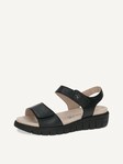 Not selected, Caprice, Leather Sandal - black BLACK/BLK SOLE