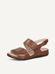 Not selected, Caprice, Leather Heeled sandal - brown COGNAC NAPPA