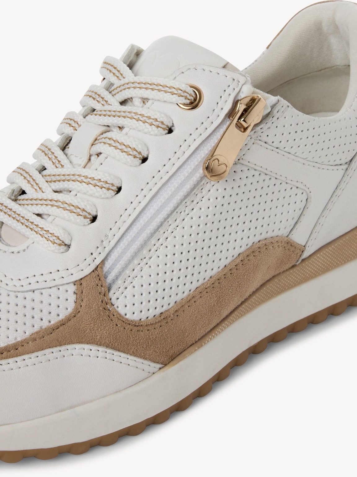 Marco Tozzi, Sneaker - bianco WHITE/DUNE, immagine 5 di 6