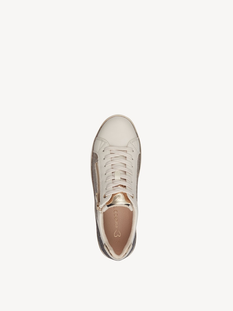 Marco Tozzi, Sneaker - beige CREAM COMB, immagine 3 di 6