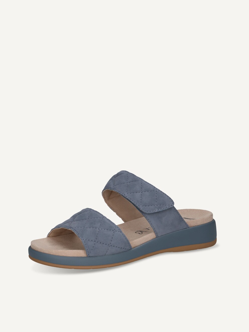 Caprice, Leather Mule - blue LT.BLUE SUEDE, image 1 of 6