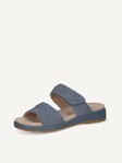 Not selected, Caprice, Leather Mule - blue LT.BLUE SUEDE