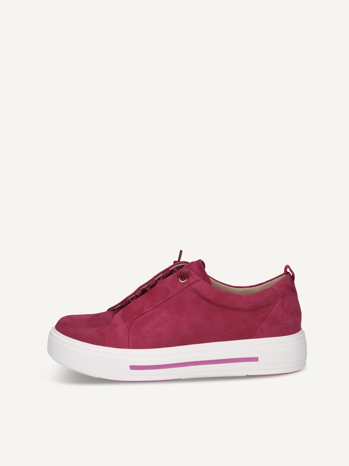 Caprice, Leather Sneaker - pink PINK SUEDE, image 2 of 5