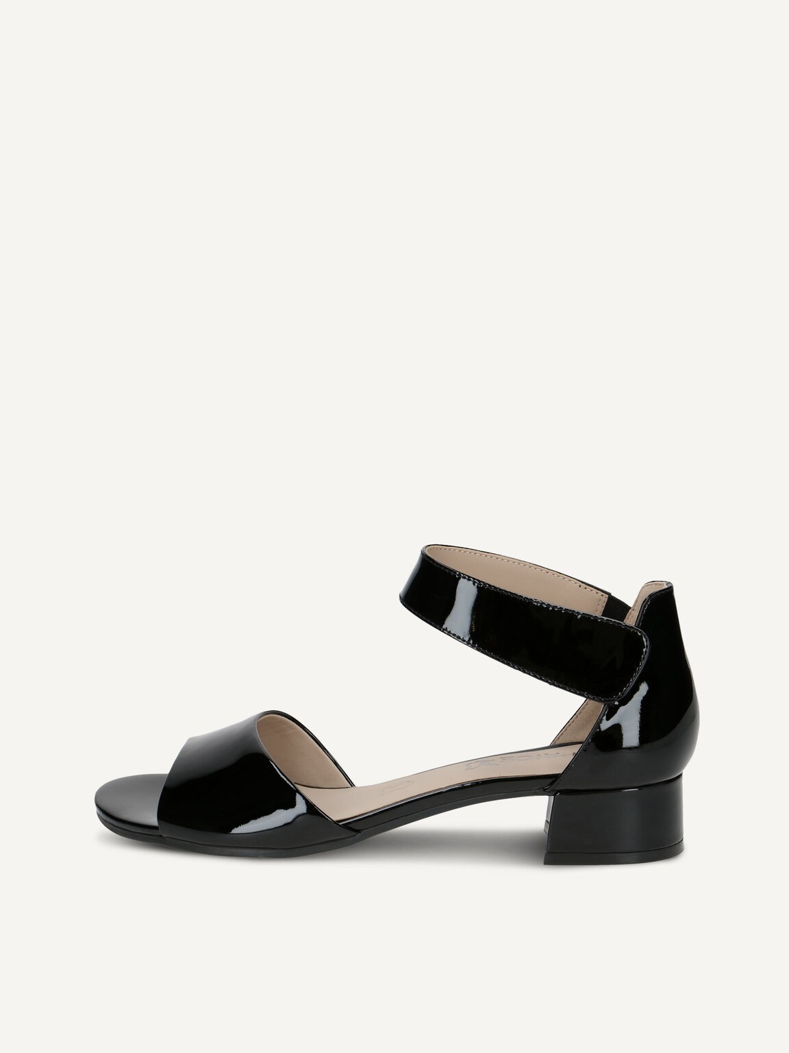 Caprice, Leather Heeled sandal - black BLACK PATENT, image 2 of 5