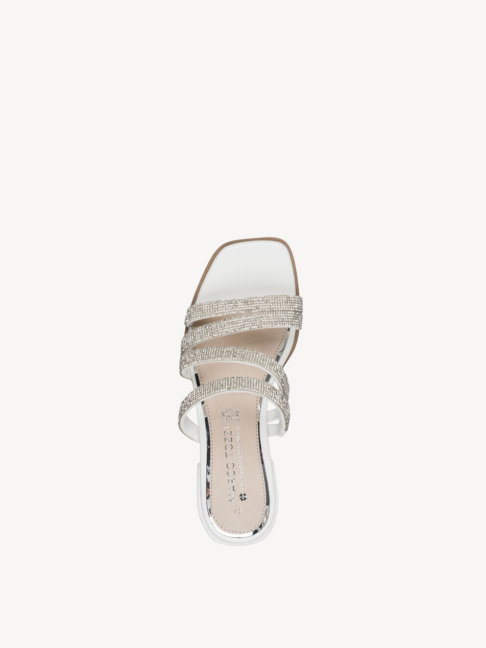 Marco Tozzi, Ciabatte - beige IVORY PATENT, immagine 5 di 6