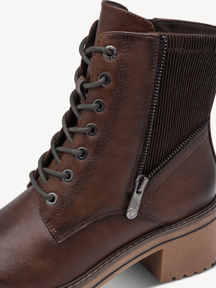 Marco Tozzi, Bootie - brown, CHESTNUT COMB, Image 6 of 7