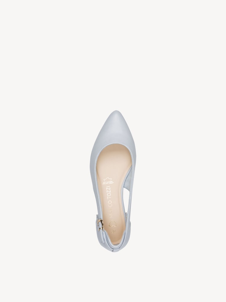 Marco Tozzi, Ballerina - blu LT.BLUE, immagine 4 di 7
