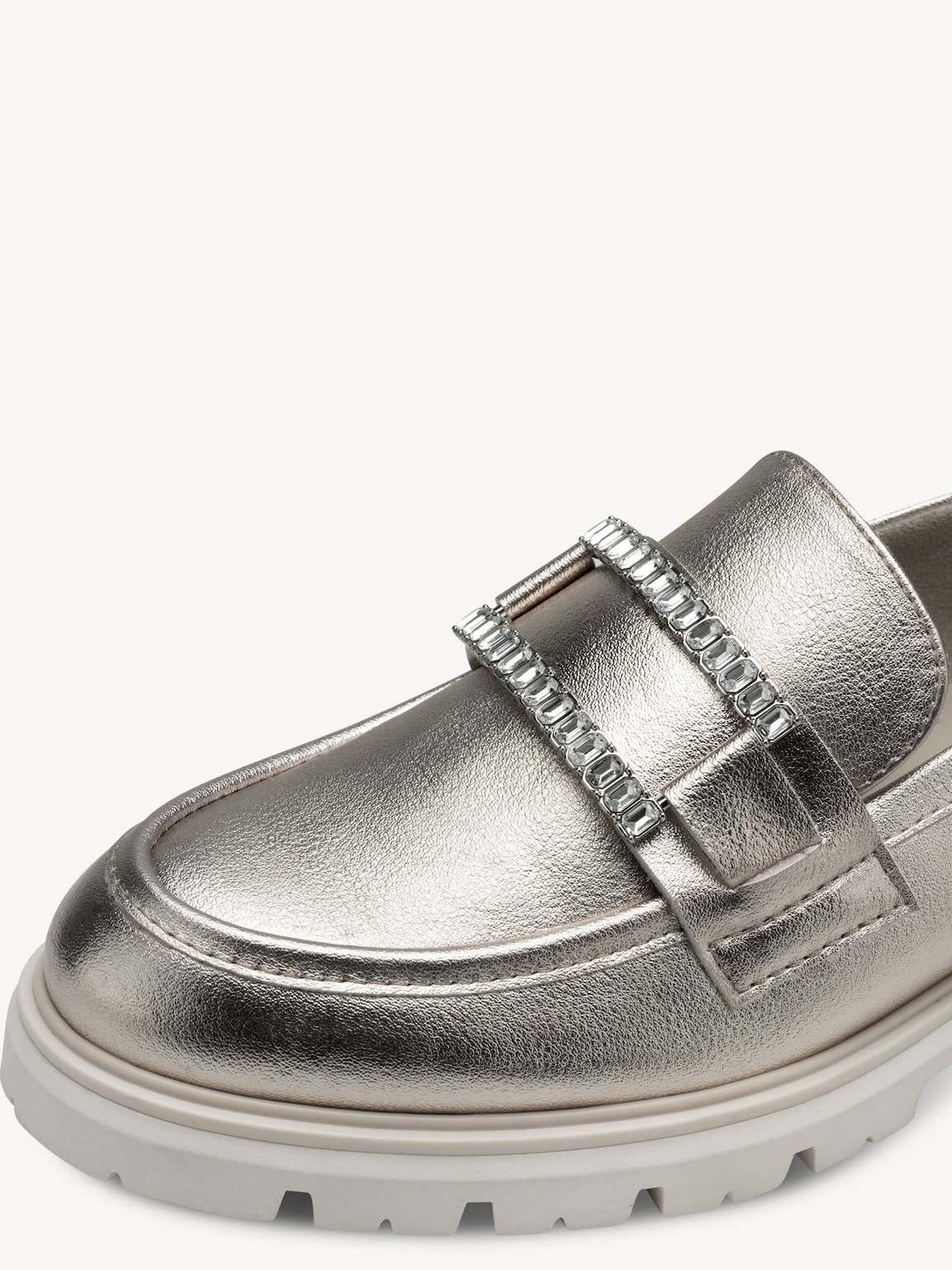 Marco Tozzi, Mocassini - metallico PLATINUM, immagine 5 di 6