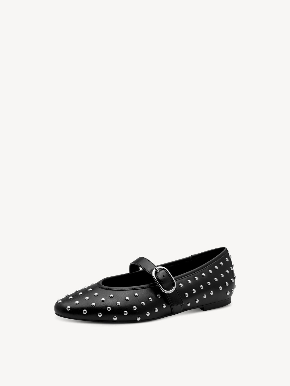 Marco Tozzi, Ballerina - sort BLACK, billede 1 af 6