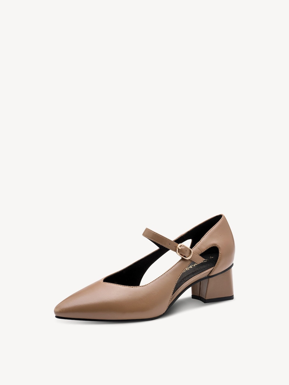 Marco Tozzi, Lederpumps - beige DK.CAPPUCCINO, Bild 2 von 6