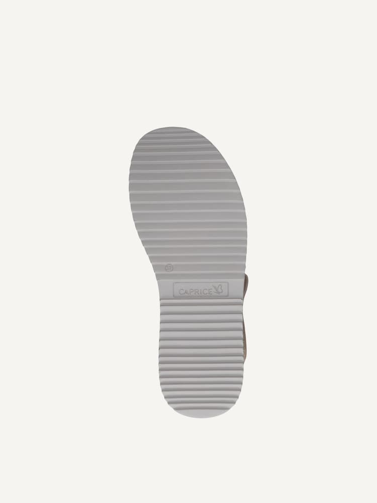 Caprice, Sandale en cuir - blanc OFFWHITE NAPPA, image 5 sur 5