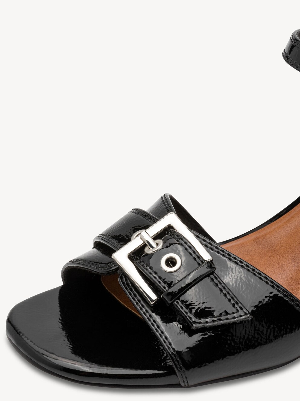 Marco Tozzi, Sandalette - sort BLACK PATENT, billede 4 af 6