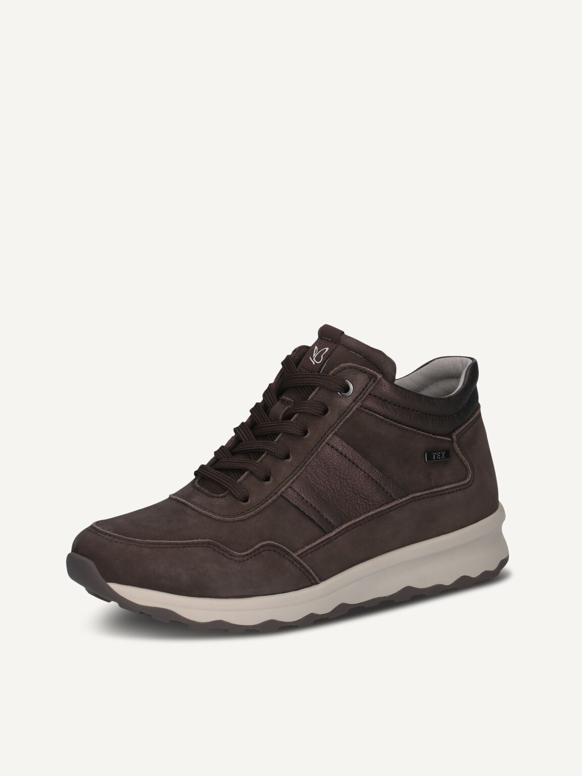 Caprice, Leather Sneaker - brown DK BROWN COMB, image 1 of 6
