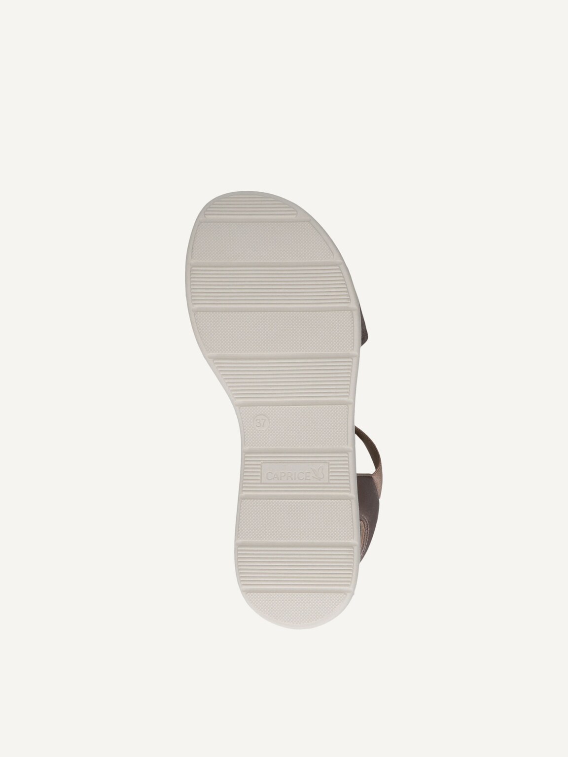 Caprice, Leather Sandal - brown TAUPE METALLIC, image 4 of 5