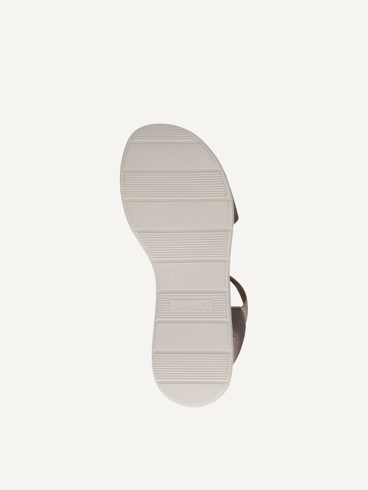 Caprice, Sandale en cuir - marron TAUPE METALLIC, image 5 sur 5
