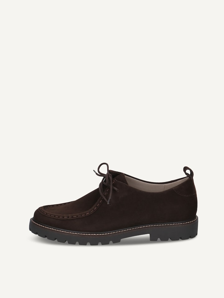 Caprice, Lederhalbschuh - braun DK BROWN SUEDE