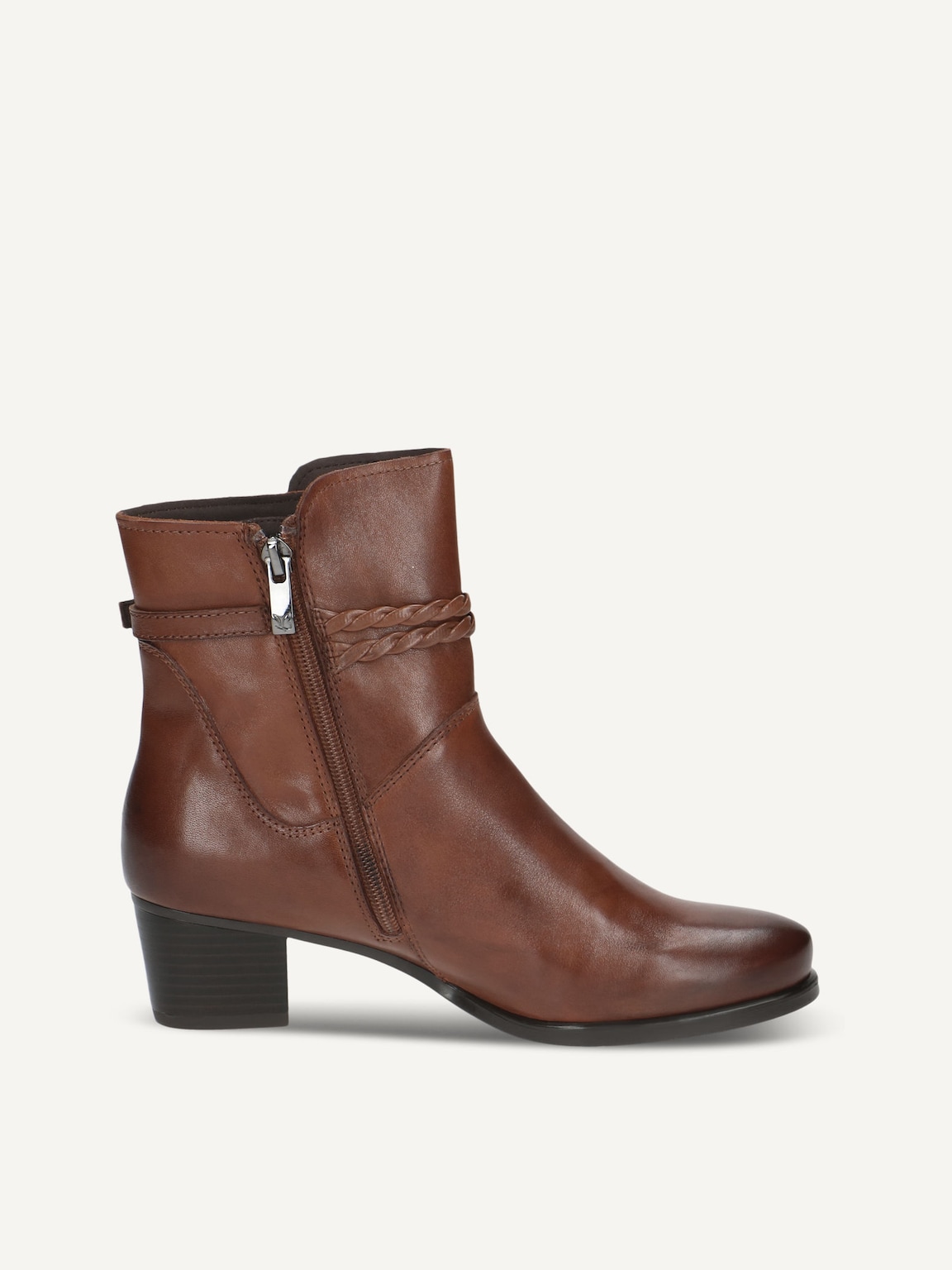 Caprice, Bootie - brown COGNAC NAPPA, image 3 of 5